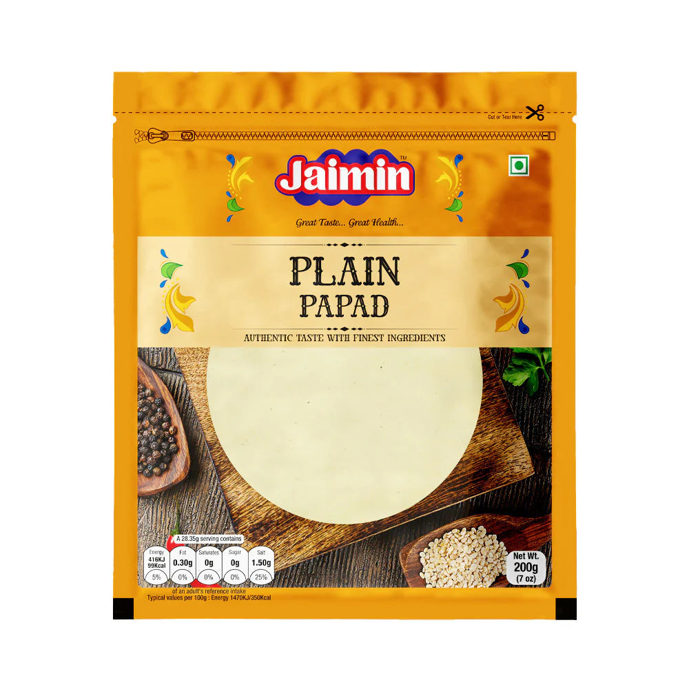 Plain papad