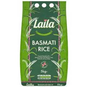 Laila basmati rice 5kg