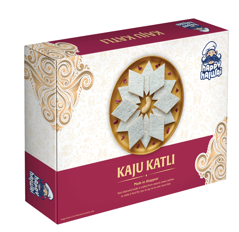 Happy Diwali Kaju Katli